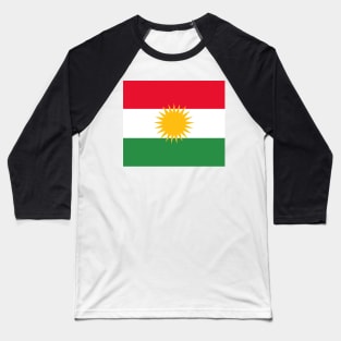 Kurdistan flag Baseball T-Shirt